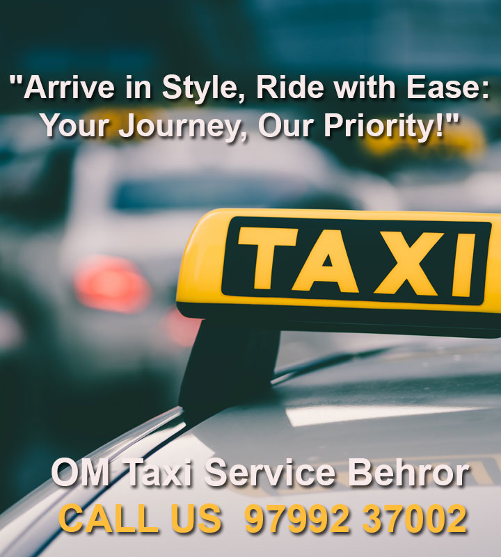 OM Taxi services Behror 